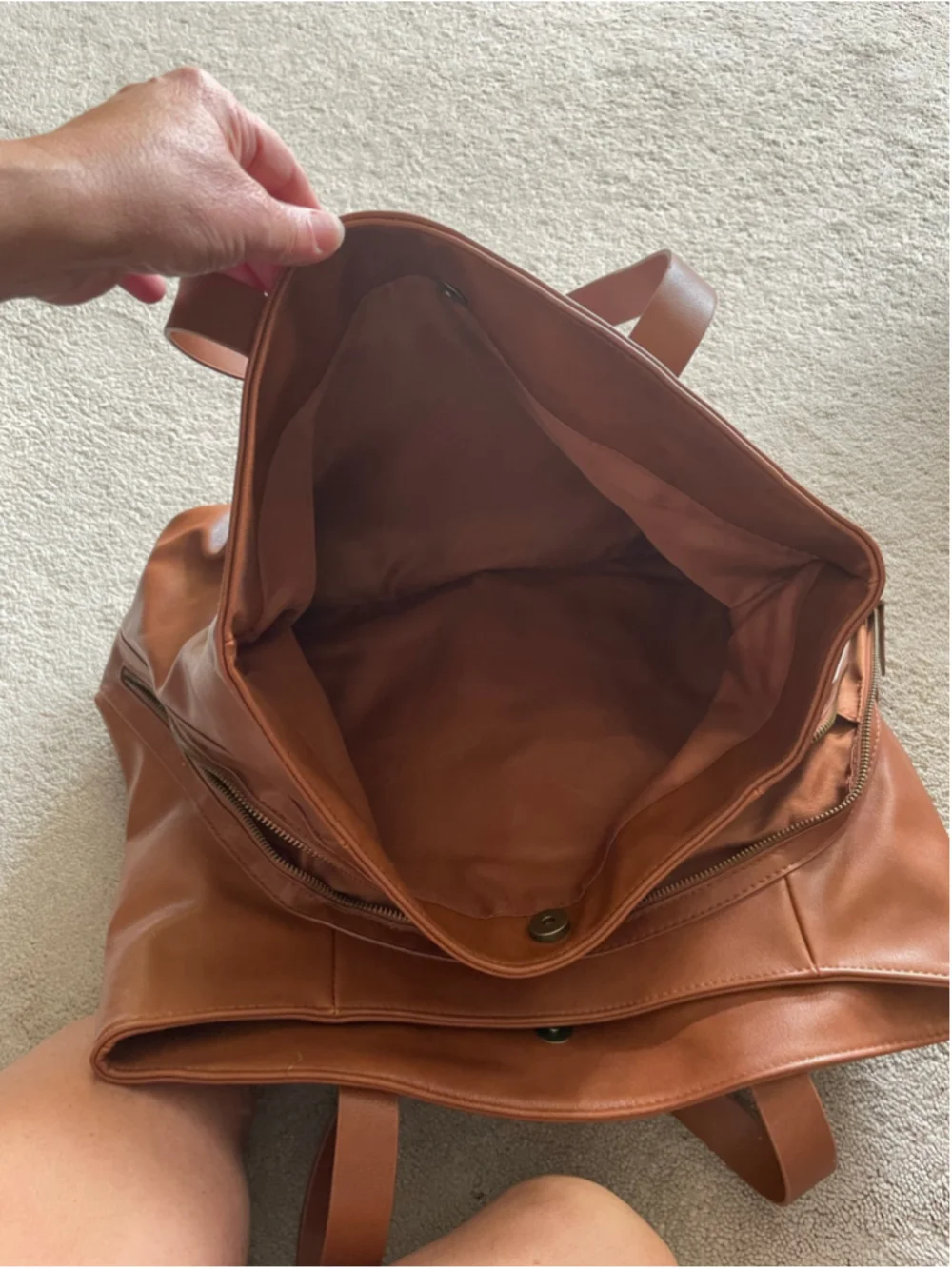 Women's Universal Thread Brown Tote Bag One Size